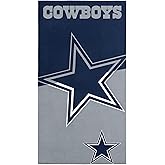 Northwest NFL Microfiber Beach Towel, Quick-Dry, Soft & Absorbent Lightweight Travel Essentials for Pool or Bath, 60x70 inches