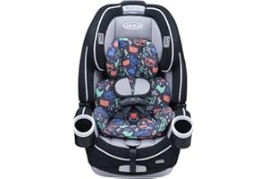 JYOKO KIDS Cotton Cover Liner Compatible with Reducer Graco 4Ever (Happy Dino)