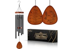 SteadStyle Memorial Gifts for Loss of Mom, Memorial Wind Chimes, in Memory of Mother, Bereavement Gifts, Sympathy Gift for Loss of Mom, Home Decor Outdoor Garden Patio