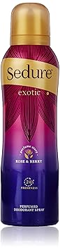Sedure Perfumed Deodorant Spray For Women, Rose and Berry, Exotic, 150 ml
