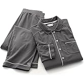 BOLL & BRANCH Women's Soft Knit Long Sleeve & Pants Pajama Set