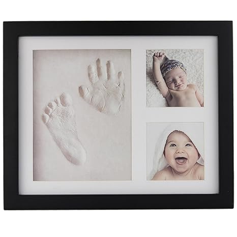 clay handprint frame