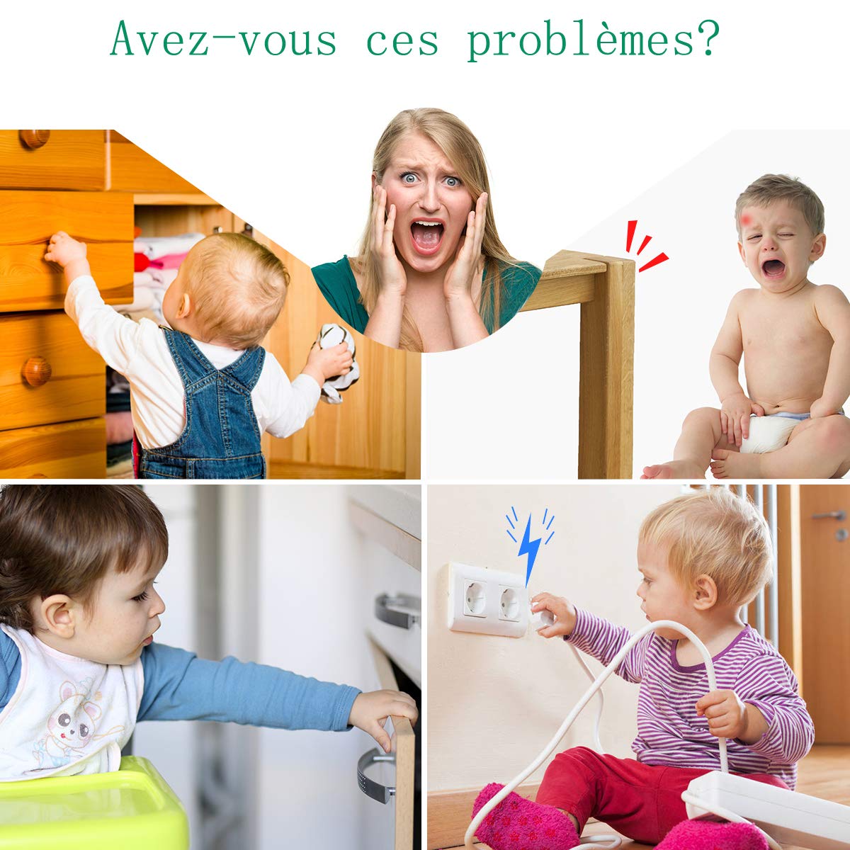 Magnetiques Placard Serrures Serrures Securite Bebe Securite Enfant Tiroir Bebe Coin Table Bebe De Lenfant Bebe Bloquer Placard Tiroir Armoire Avec 3m Ruban Adhesif Aucun Outil Ou Vis Bloque Portes Et Fenetres Securite Domestique