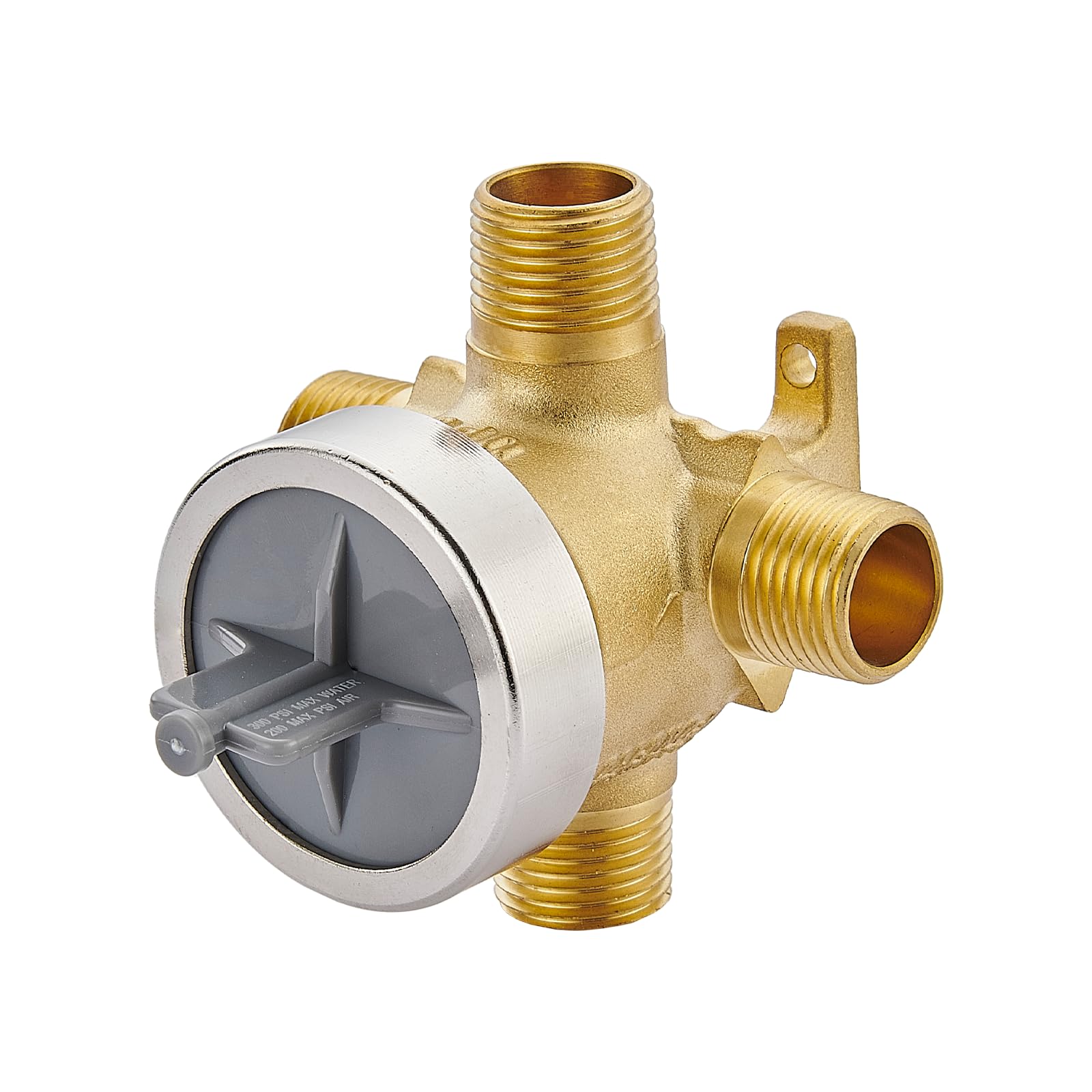 Photo 1 of R11000 Diverter Rough-In Shower Valve Brass Body, Compatible with Delta Faucet 3-Setting and 6-Setting Custom Shower Diverter Valve Kit, Compatible with Delta R11000 Shower Trim Kits.