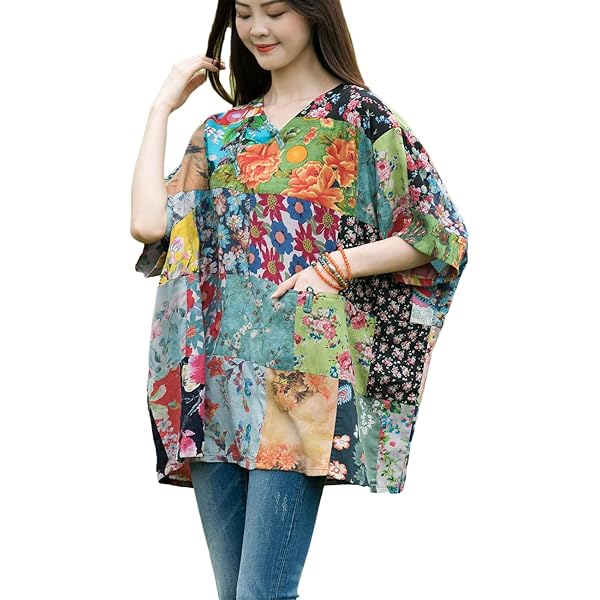 NFYM Women's Linen Tunic Shirt, Long Sleeve, Loose Fit Casual Long