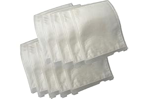 CF Clean Fairy 10pcs 2846 Exhaust Filter Compatible With Windsor Sensor S Series S12 S15 And Sebo Essential G1 G2 Commercial Upright Vacuums Replacement for 8.614-140.0