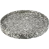 PATIKIL Plant Pot Saucer 6 Inch, Ceramic Round Flower Drip Tray for Indoor Outdoor, Marble