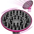 ZEPHBLOW Large Hair Diffuser Attachment for Dyson Airwrap, Upgraded 6-Inch Diffuser Nozzle Compatible with Airwrap Styler, Diffuser Attachment for Airwrap HS01/HS05, Rose