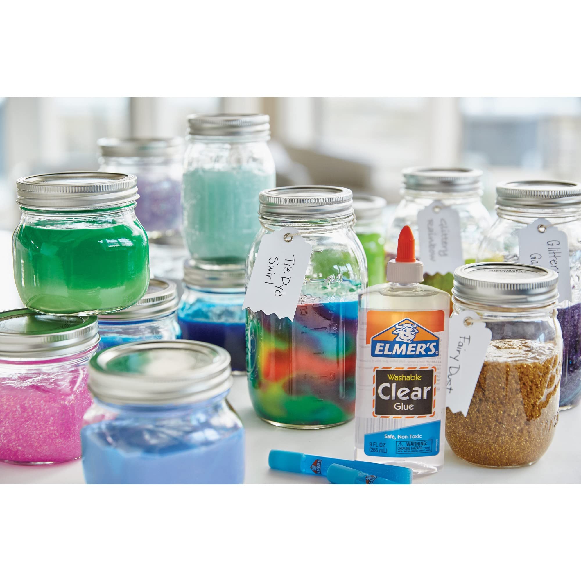 Elmer's washable clear glue 4 count