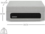 Crosley Voyager Portable Turntable Bluetooth 3-Speed Grey view 3