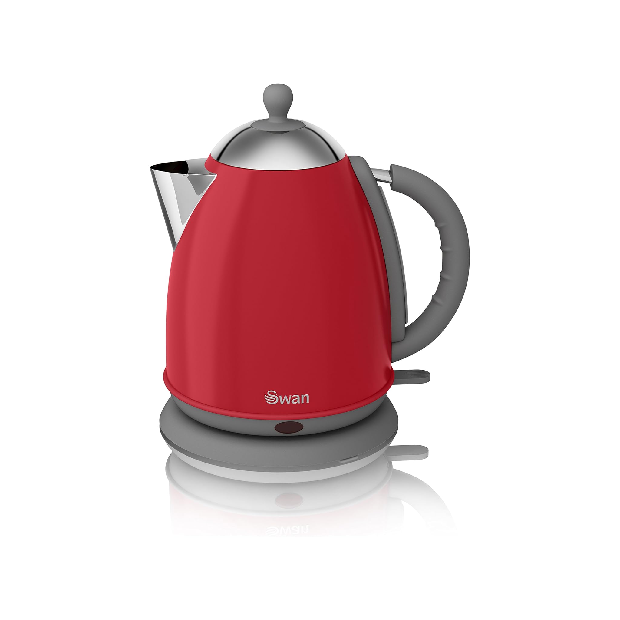 SWAN Jug Kettle 1.7 Litre Red