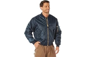 Rothco Ma-1 Flight Jacket-Navy Blue, X-Large