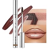 LYBHDAFA Lip Stain Peel Off, Brown Lip Liner Stain Peel Off Tattoo Matte Lip-tint, Long Lasting, Waterproof, Transfer-proof, Moisturizing, Easy to Use, Highly Pigmented Color for All Skin Types (#04)