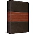ESV Study Bible (TruTone, Forest/Tan, Trail Design)