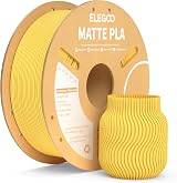 ELEGOO Matte PLA Filament Sunshine Yellow 1KG 1.75mm Dim Accuracy 0.02mm