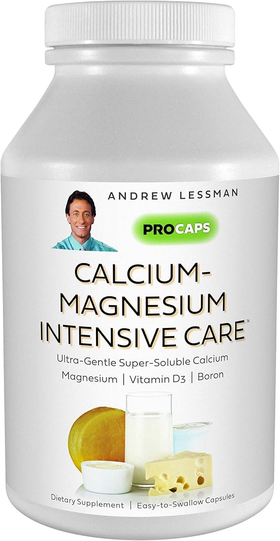 Andrew Lessman Calcium Magnesium Intensive Care 1000 Capsules Bone and Skeleton