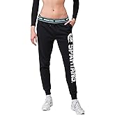 Ultra Game Women's NCAA Official Super Soft Gameday Jogger Lounge Sweatpants