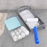 Mister Rui 4 Inch Paint Roller Set with Trays and Frames view 4