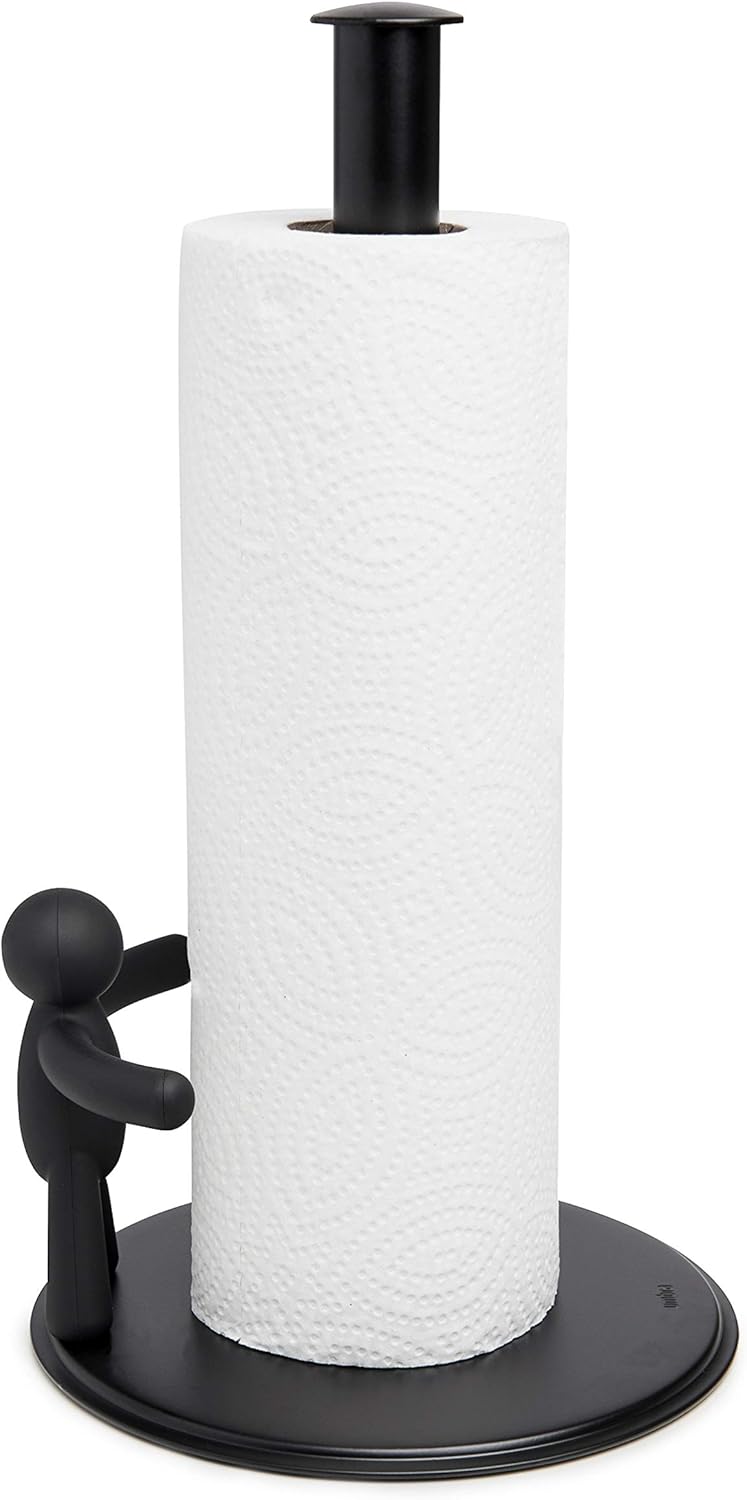 umbra towel set on Black The Original Fun And Functional Soft Touch Design Umbra Buddy Paper Towel Holder Mimbarschool Com Ng