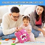 KMTJT Wooden Activity Cube Montessori Toys 7 in 1 for 1-3 Year Olds view 7