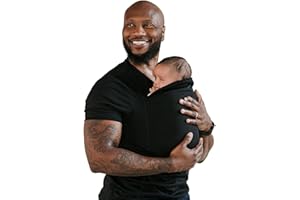 Lalabu The Dad Shirt | Hands-Free Baby Carrier for Dad with Kangaroo Pouch | Engineered for Bonding, Safety, & Comfort for Newborns Up to 15 Lbs. | CPSC Compliant