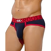 Arjen Kroos Men's Cotton Sport Briefs Sexy Low Rise Briefs Athletic Pouch Underwear