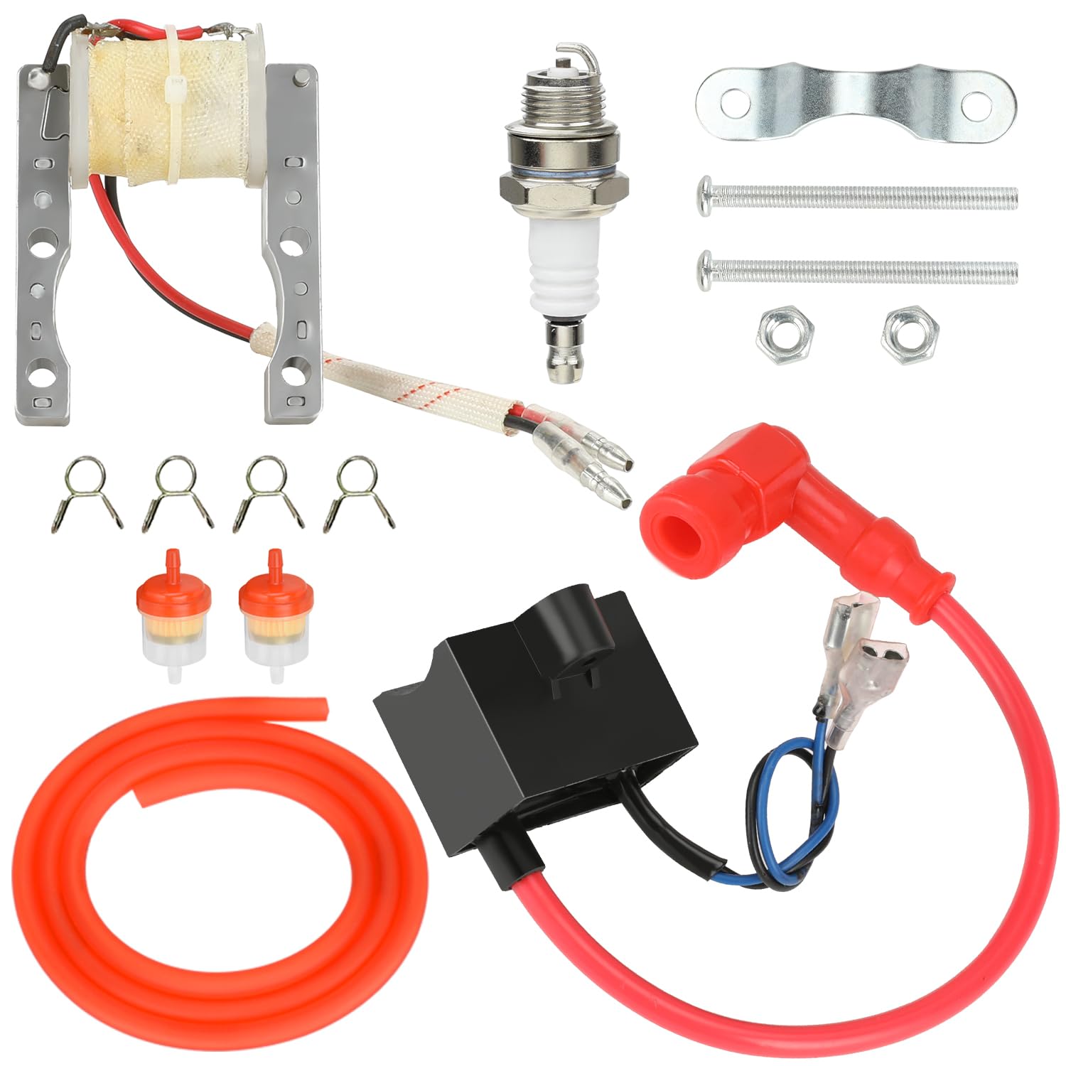YOXUFA Upgraded CDI Ignition Coil + Magneto Coil
