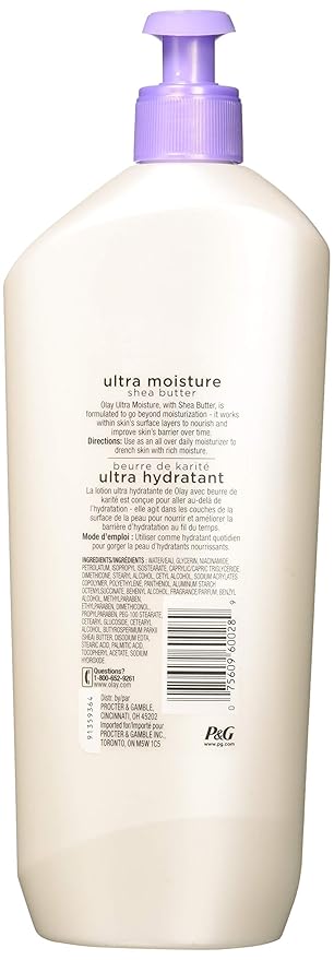 Buy Olay Quench Ultra Moisture Lotion With Shea Butter 20 2 Fl Oz