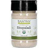 Banyan Botanicals Sitopaladi Churna Powder - Certified USDA Organic, Spice Jar - Traditional Ayurvedic Formula for Lung Suppo
