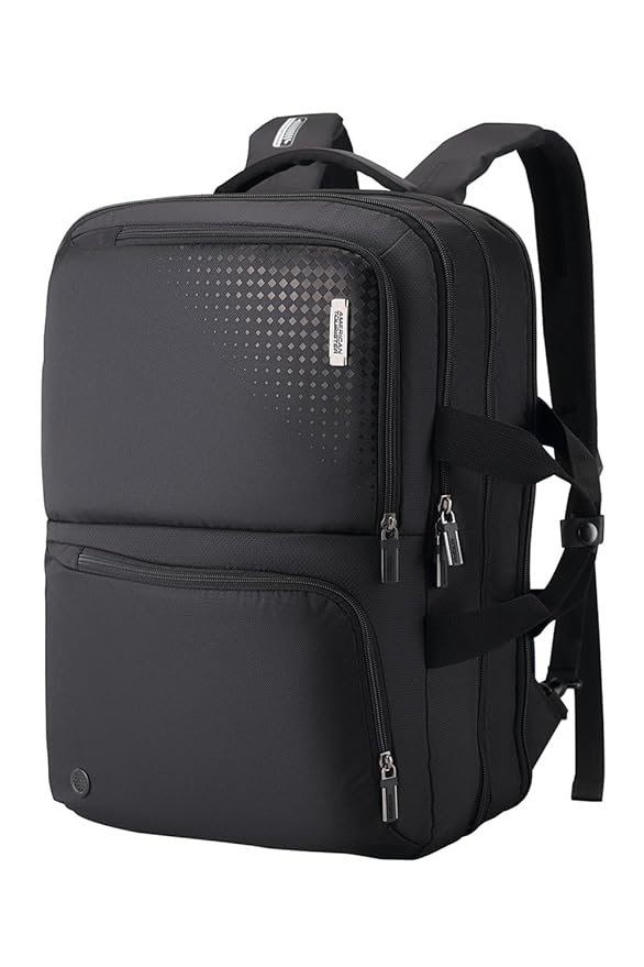 Buy AMERICAN TOURISTER. Logix Black Backpack at Amazon.in