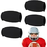 4 Pcs Football Chin Strap Covers | Diving Material Chin Pad Chinstrap Padding Protector for Youth &amp; Adult Football Helmets Accessories