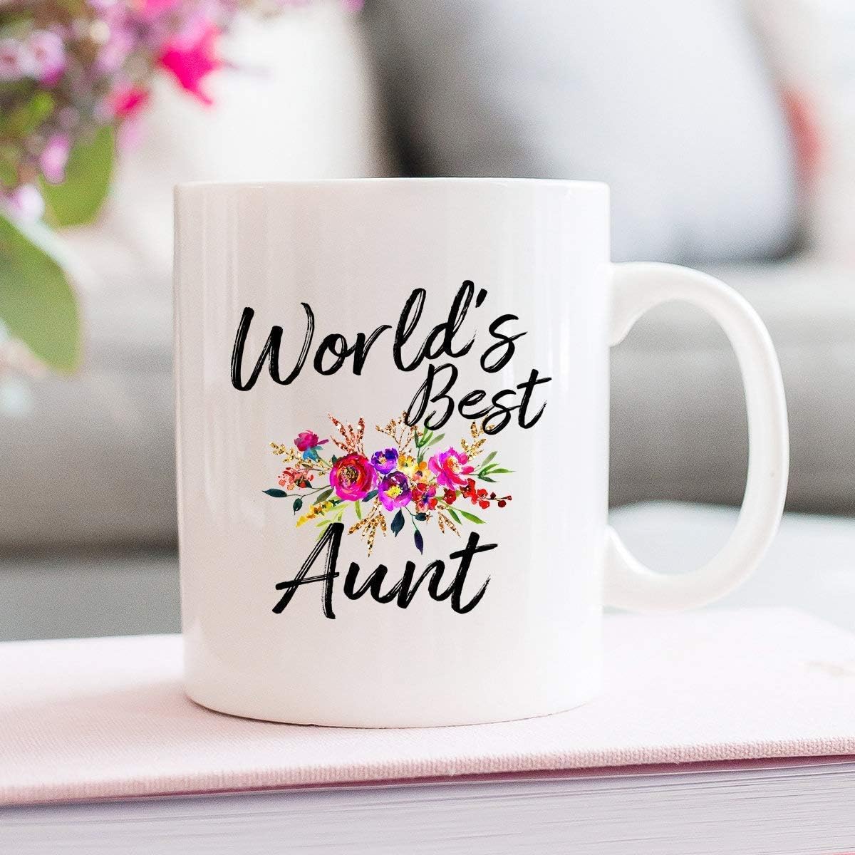 Lplpol Gifts for Aunts, Aunt Mug, Aunt Gift, New Aunt Gift