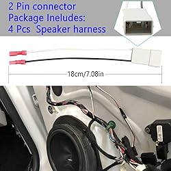 Speaker Connector Speaker Wire Harness Replace