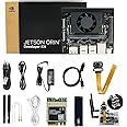 Jetson Orin Nano 8GB RAM Board(Official) 67TOPS Development Board Kit Support Upgrade Super Jetpack 6.2 (Official Camera Adv Kit)
