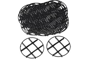 Whtkoph 100-pack Plant Saucers, Pot Lifters for Home, Garden, Patio, Balcony – Breathable Floor Protection for Flower Pots