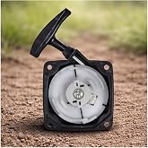 63022 Pull Start Starter Recoil Compatible with Harbor Freight Predator | MC43 52cc 2HP Earthquake E43 E43CE E43WC MD43 Earth Auger Fix for Dirty, Spring Sprung, Not making the connection, Not Spin