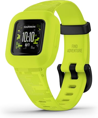 Garmin vívofit Jr.3 Kids Fitness Tracker Digi Camo, Swim-friendly, 1-Year