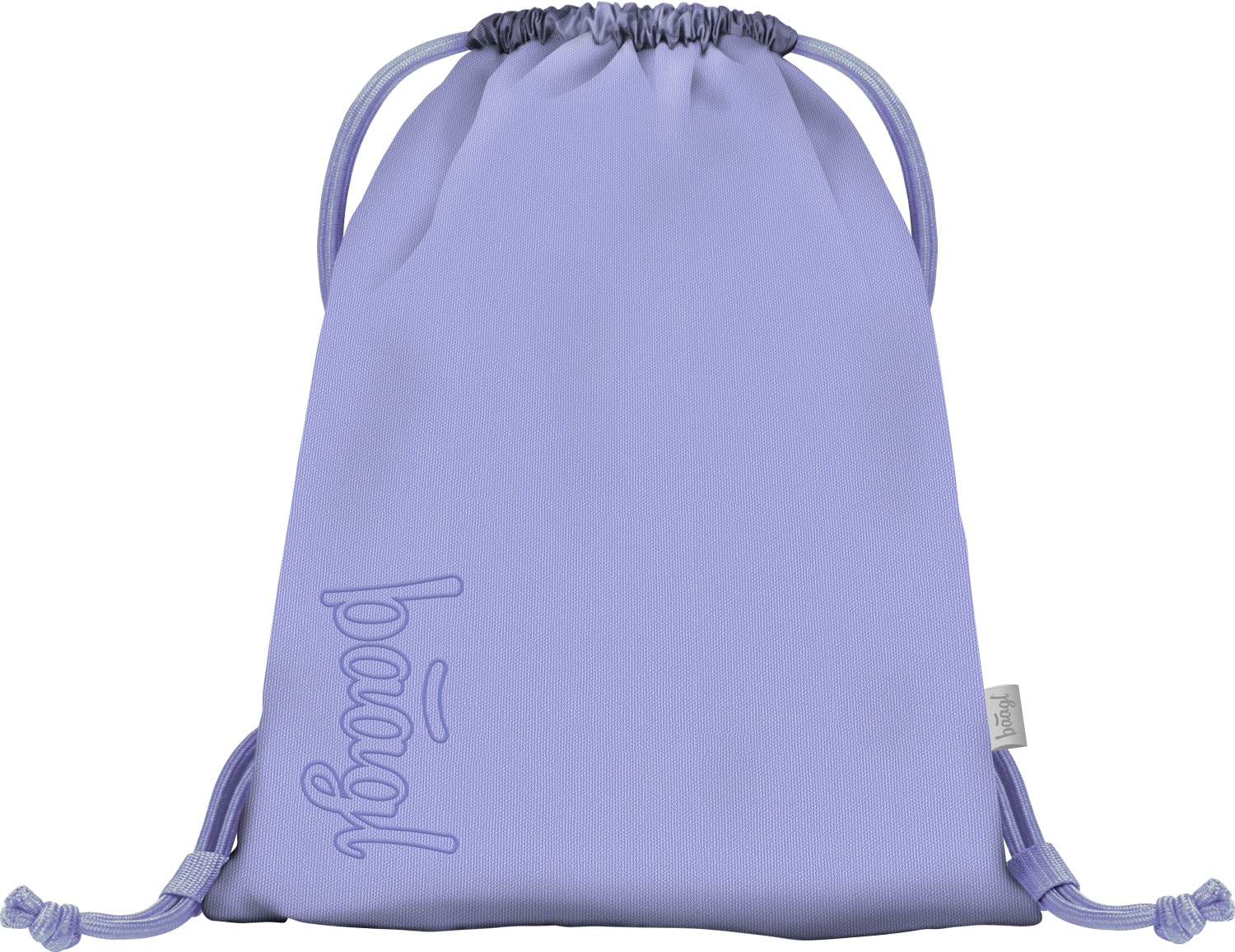 Baagl Gym Bag for Girls and Women - Shoe Bag, School and Nursery Sports Bag, Sports Backpack (Lilac)
