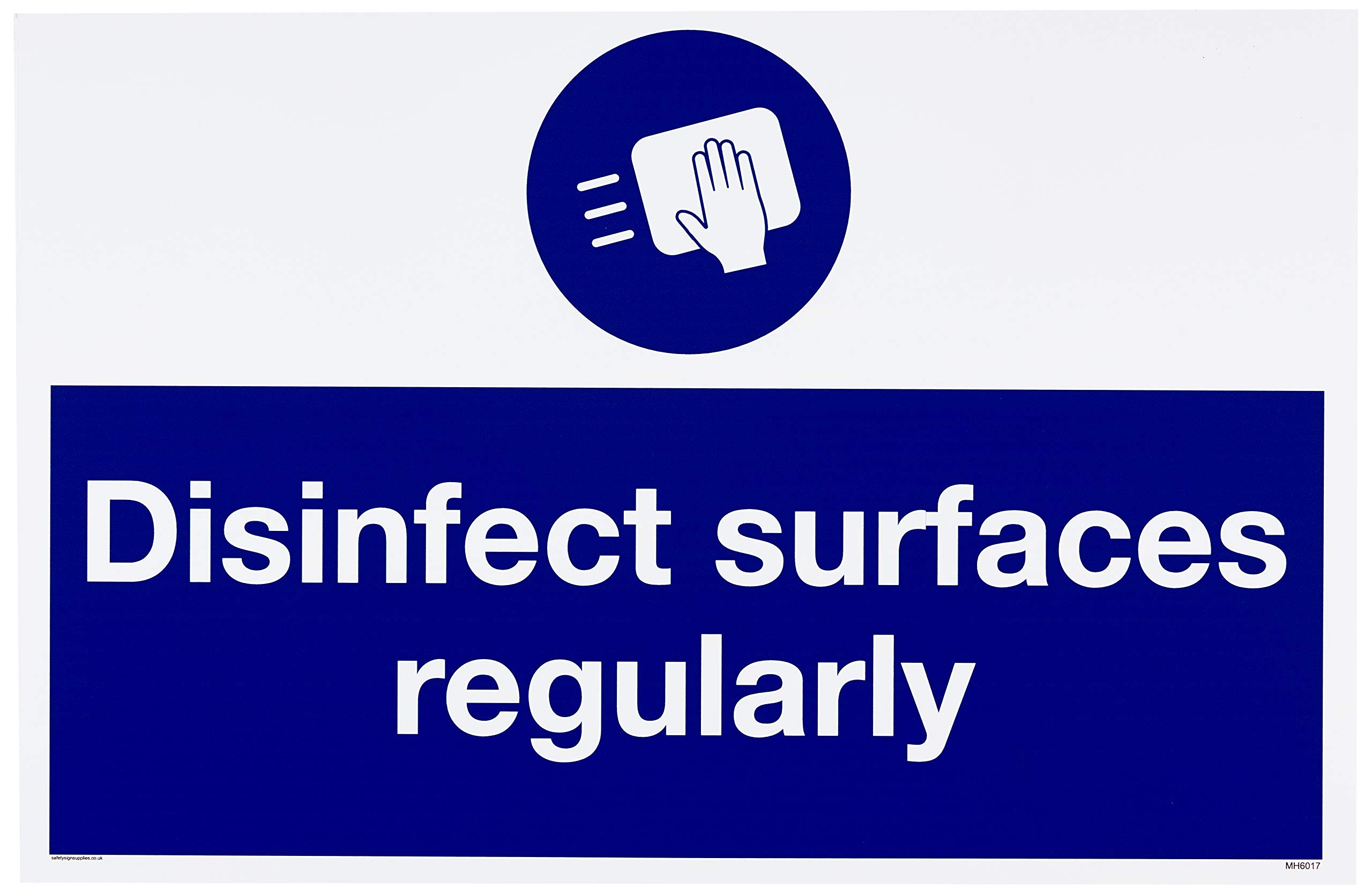 Disinfect surfaces regularly