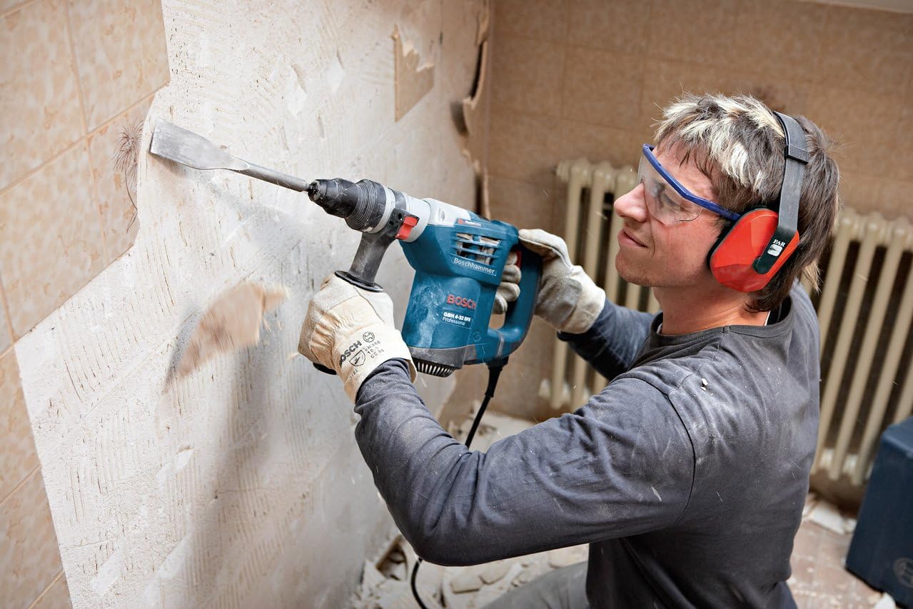 Bosch Professional Rotary Hammer with SDS plus GBH 4-32 DFR (240V, 900W, incl. Quick change chuck 13 mm, Depth stop 310 mm - Image 5