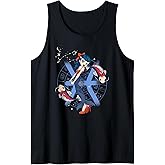 Zodiac Astrology Star Sign Pisces Girl Tank Top