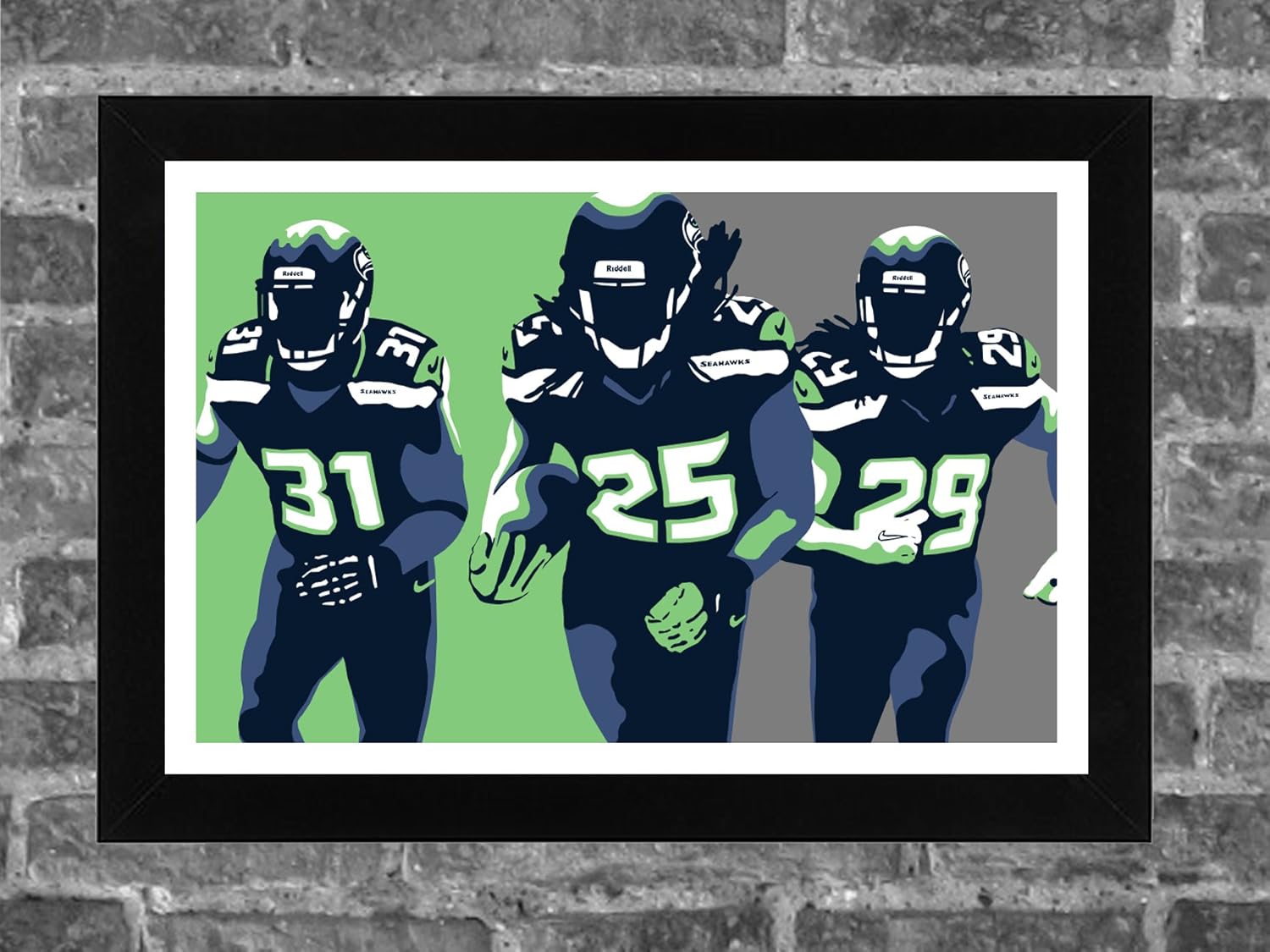 Amazon Com Seattle Seahawks The Legion Of Boom Portrait Sports