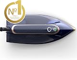 Philips Azur 8000 Steam Iron 3000W Turbo Boost 260g Dark Blue DST8050/26 view 2