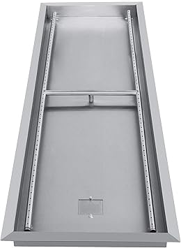 Kitgarn Natural Gas Fire Pit Burner 50 5x16 5 Inch Fire Pit Pan