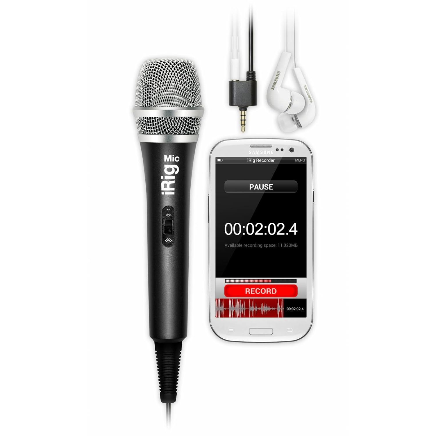 IK Multimedia 700051 iRig Microphone for Samsung / Nokia / HTC and all