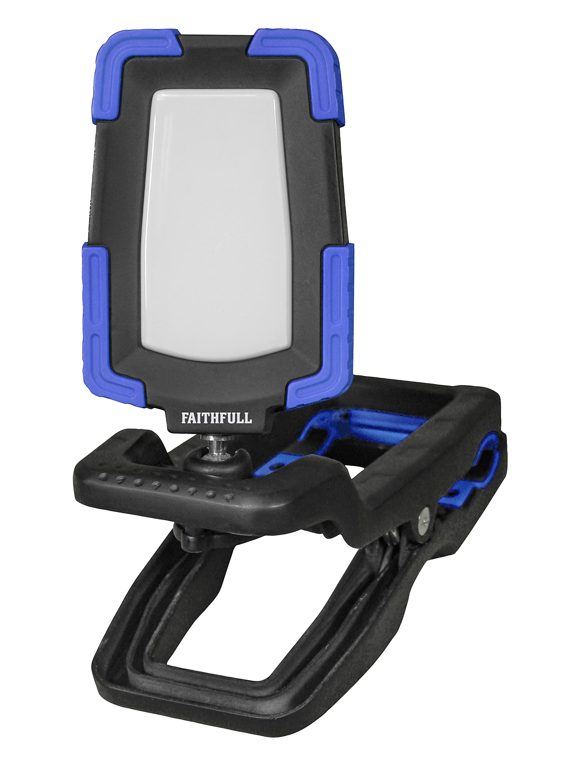 Faithfull FPPCLIP10R Rechargable Cordless LED Clip Grip Work Light 10 W 1000Lm