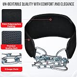 AQF Dipping Belt Weight Lifting Chain Neoprene Backed 36" Chain view 3