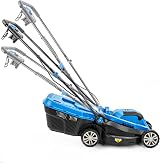 Hyundai 1300W Electric Lawn Mower 33cm Foldable Handle 30L Grass Box view 6