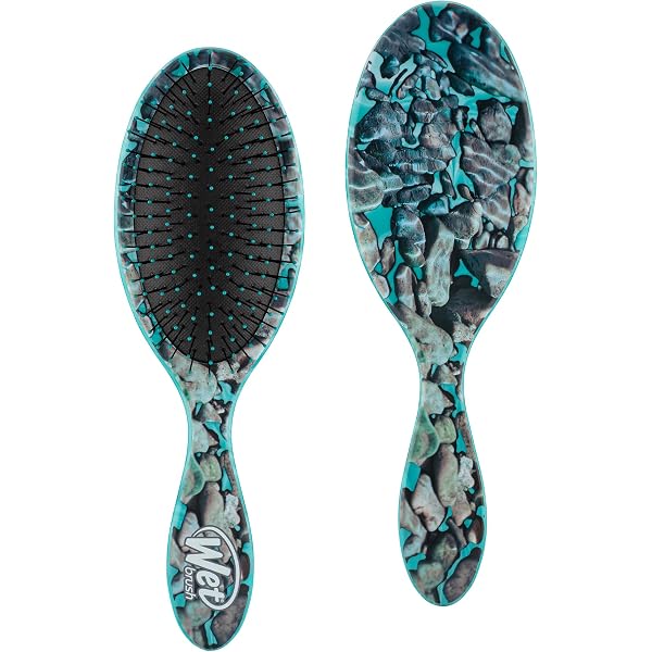 Wet Brush Backbar Detangler Brush – Entwirrt Schonend, Hitzebeständig, Mit Sectioning Pin