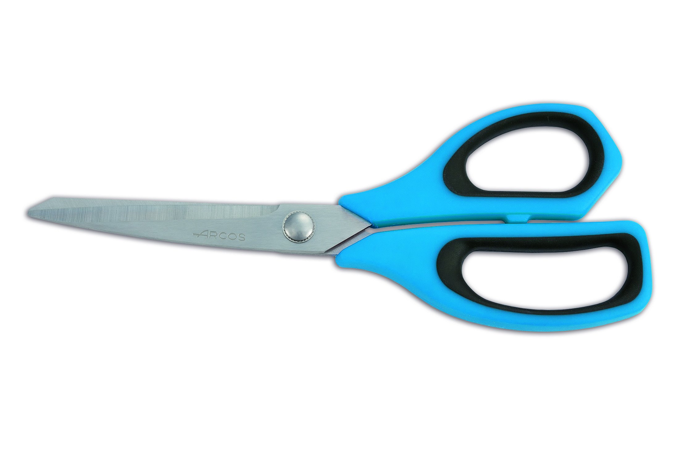 Arcos Kitchen Scissors 9 Inch Stainless Steel, These Scissors are Used for Cutting, Separating and Slicing Different Types of Meat, Polypropylene Handle and 235 mm Blade, Series Prochef, Color Blue